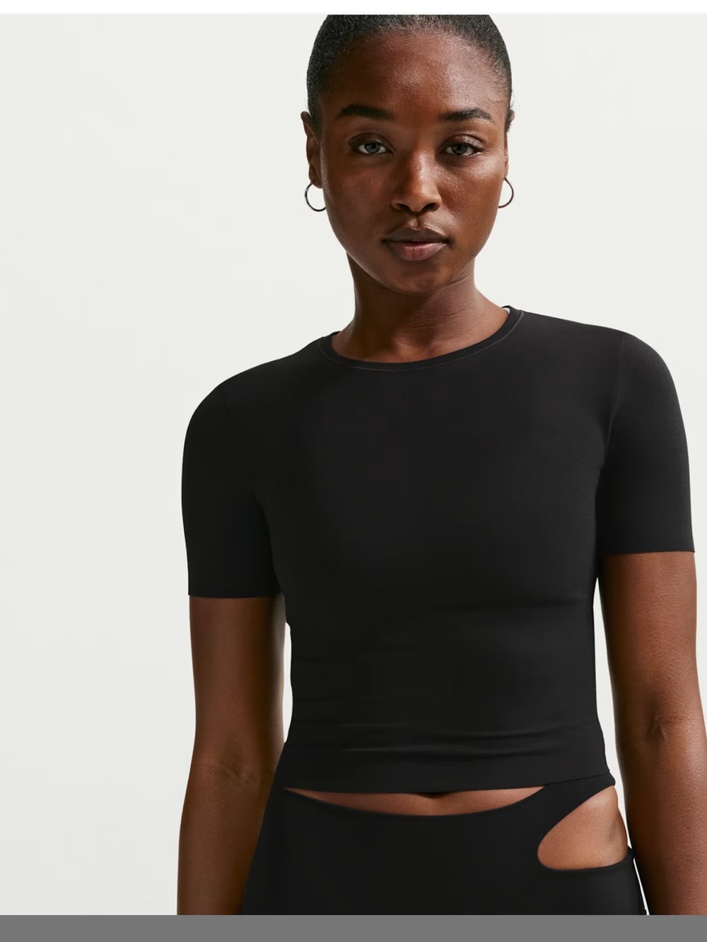 NWT Nike Zenvy Dri Fit Ribbed Tee